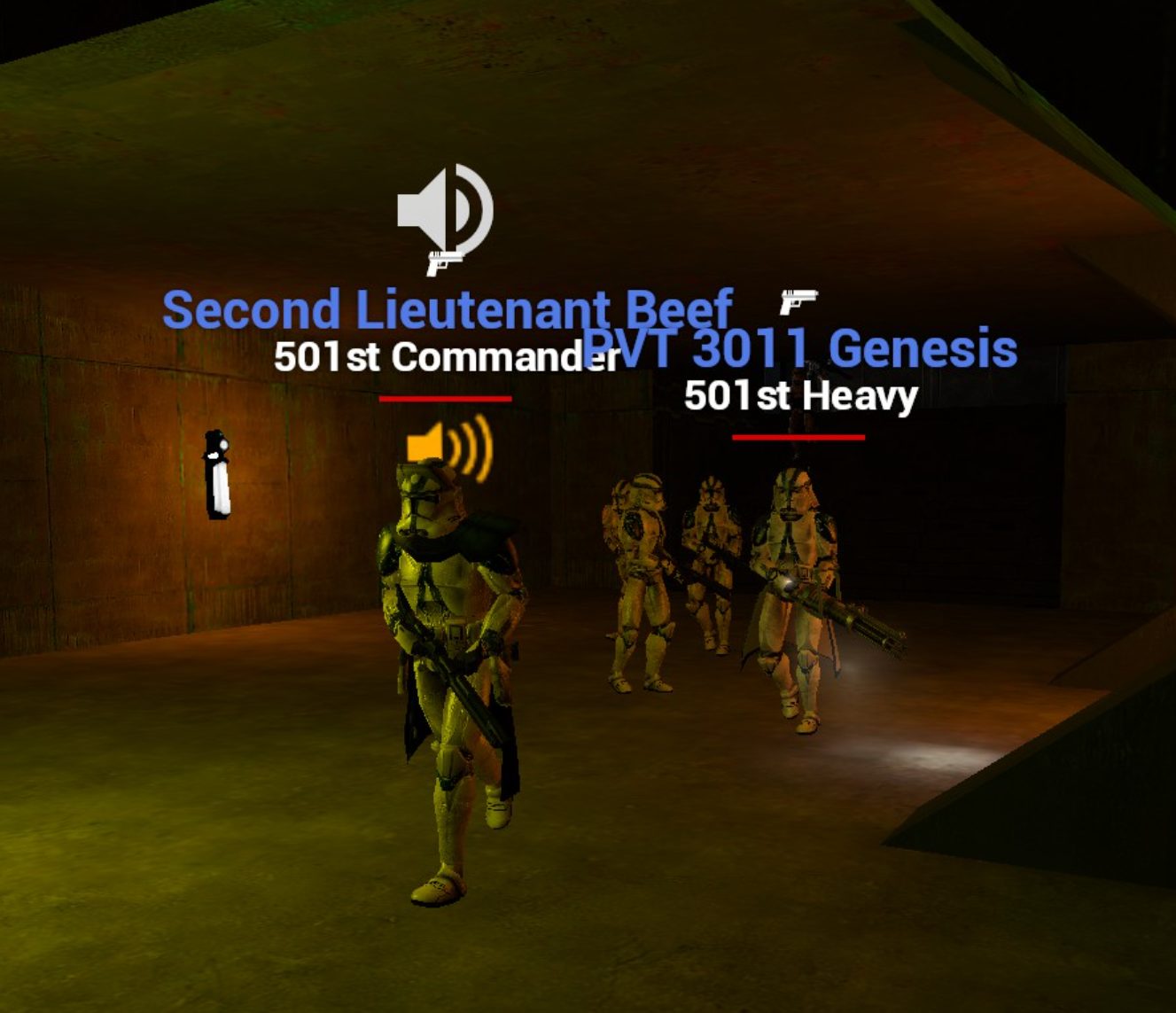 501st command on patrol