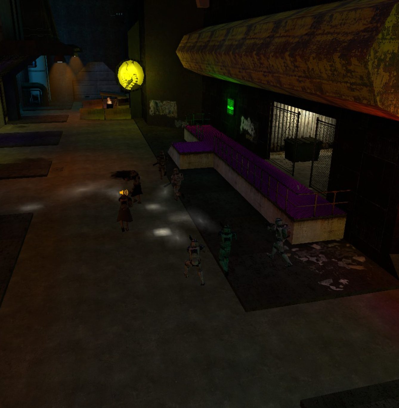 Night patrol through the lower levels
